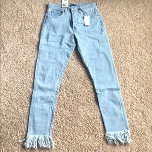 Levis 501 skinny selvedge denim